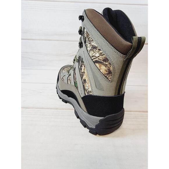 Rustic Ridge Hunting Boots Real Tree Camo size 11.5 M style 1742275 NEW - Picture 10 of 16